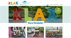 Desktop Screenshot of klax.se